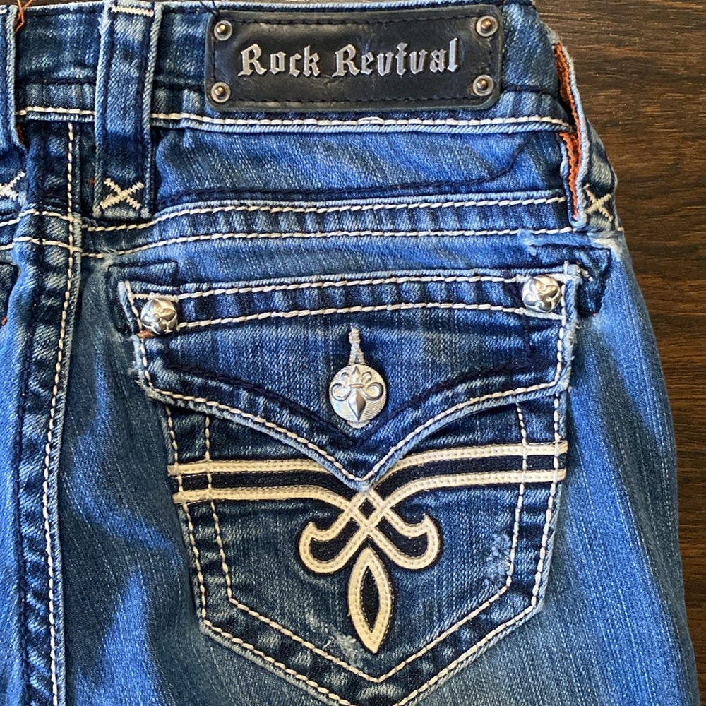 Rock Revival jeans size 27 Kristen Straight #y2k